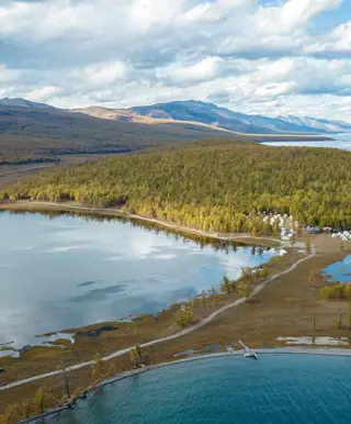 Aktiv unterwegs beim Khuvsgul See